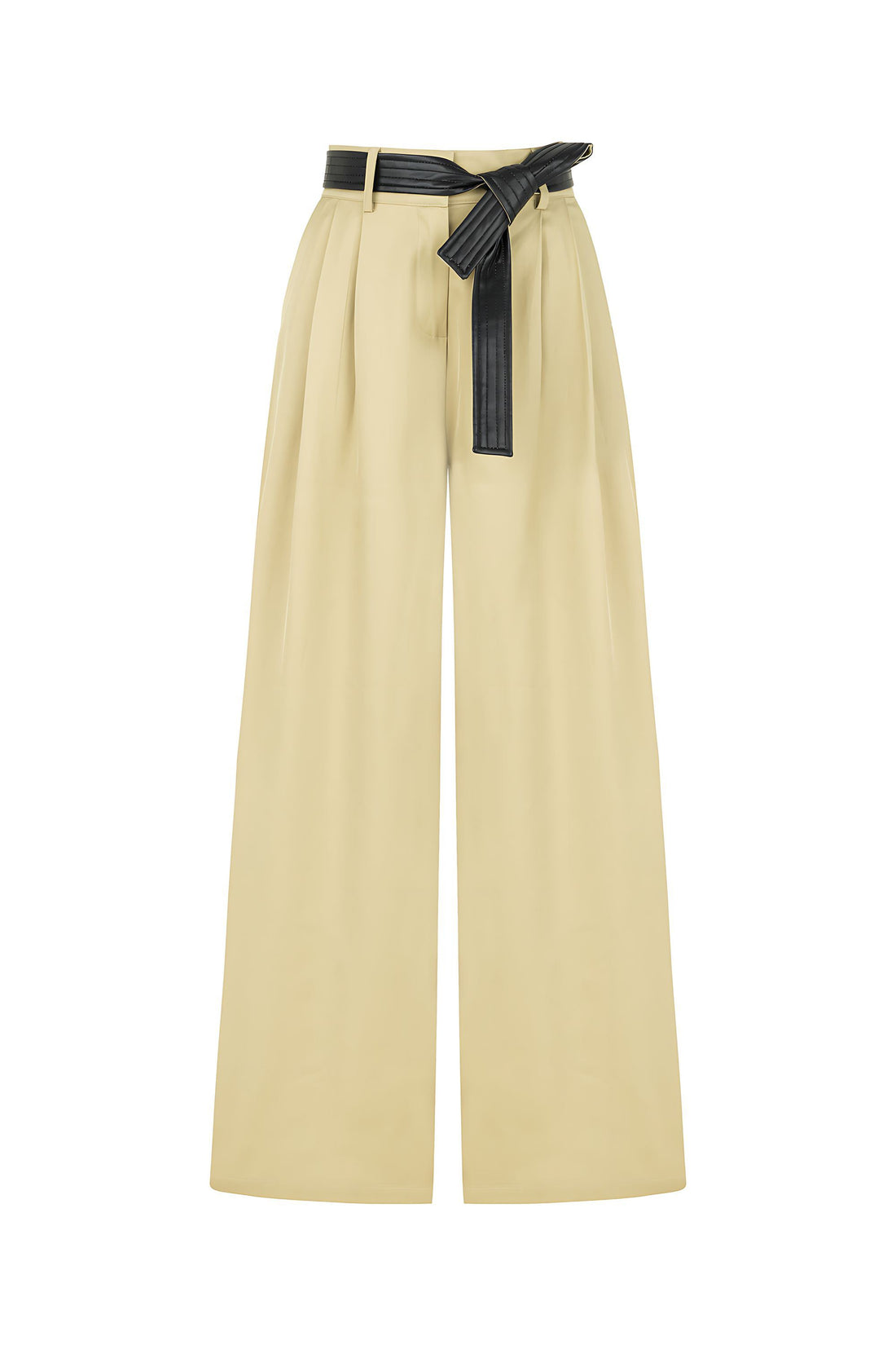 High Waist Pleated Pants (Final Sale)