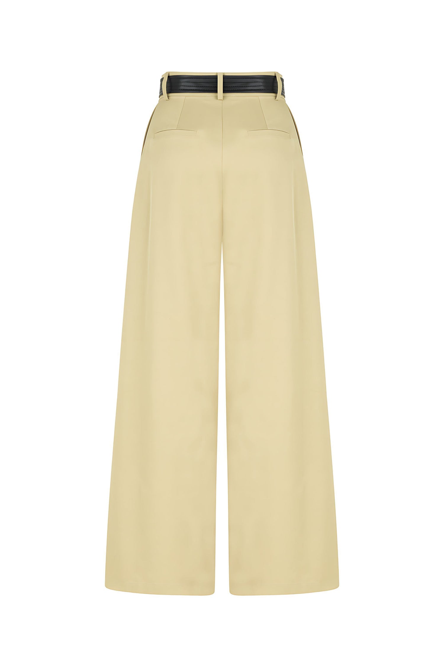 High Waist Pleated Pants