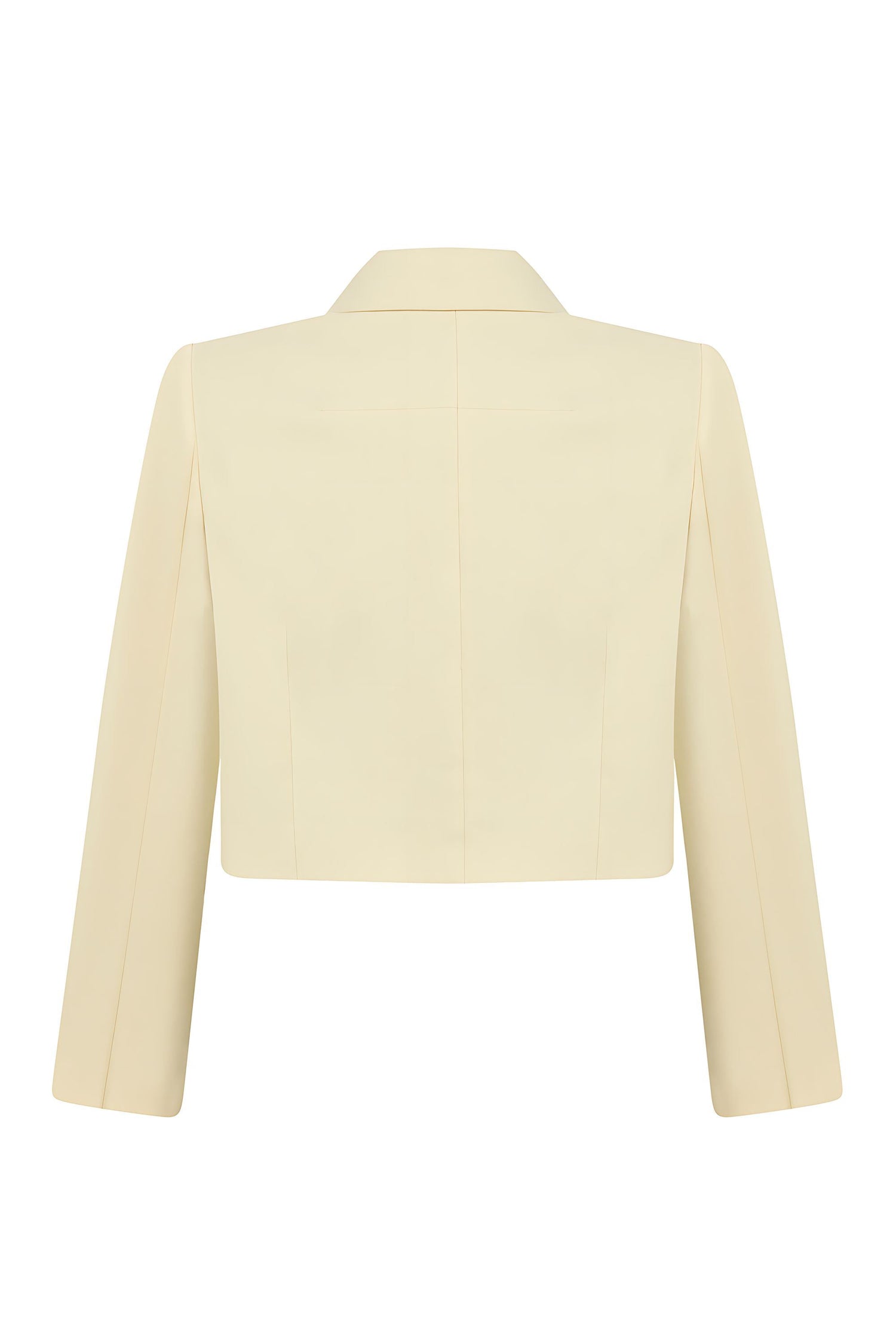 Shoulder Pad Crop Jacket