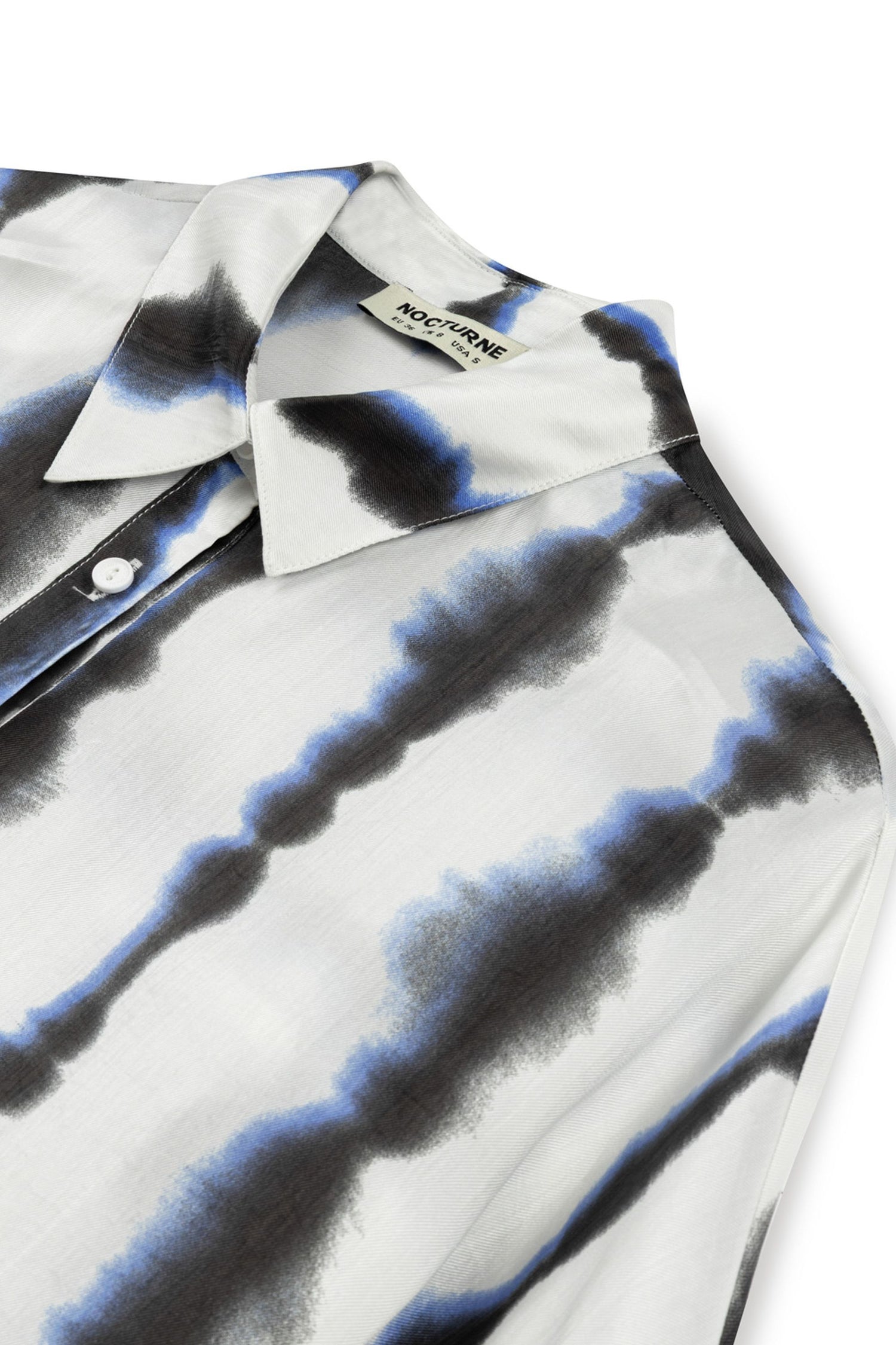 Flowy Tie-Dye Patterned Shirt