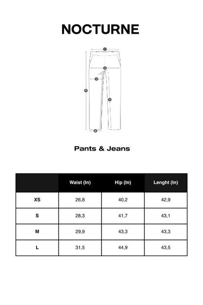 Ruffle Trim Detailed Pants