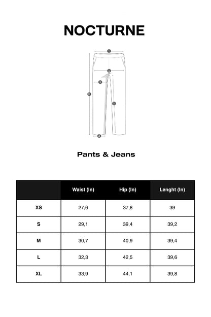 Black Pleat Detailed Pants