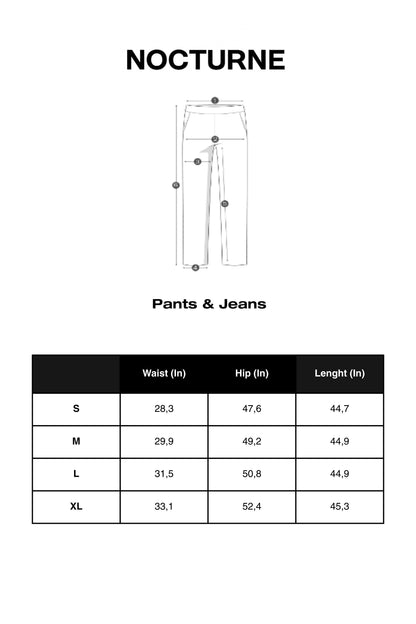 Textured Wide-Leg Pants