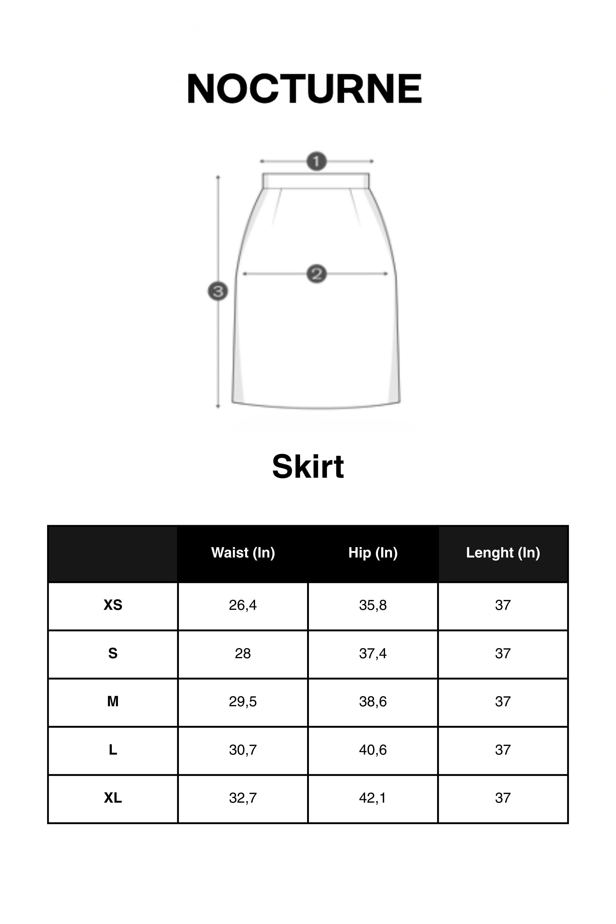 Pearl Embellished Pencil Skirt