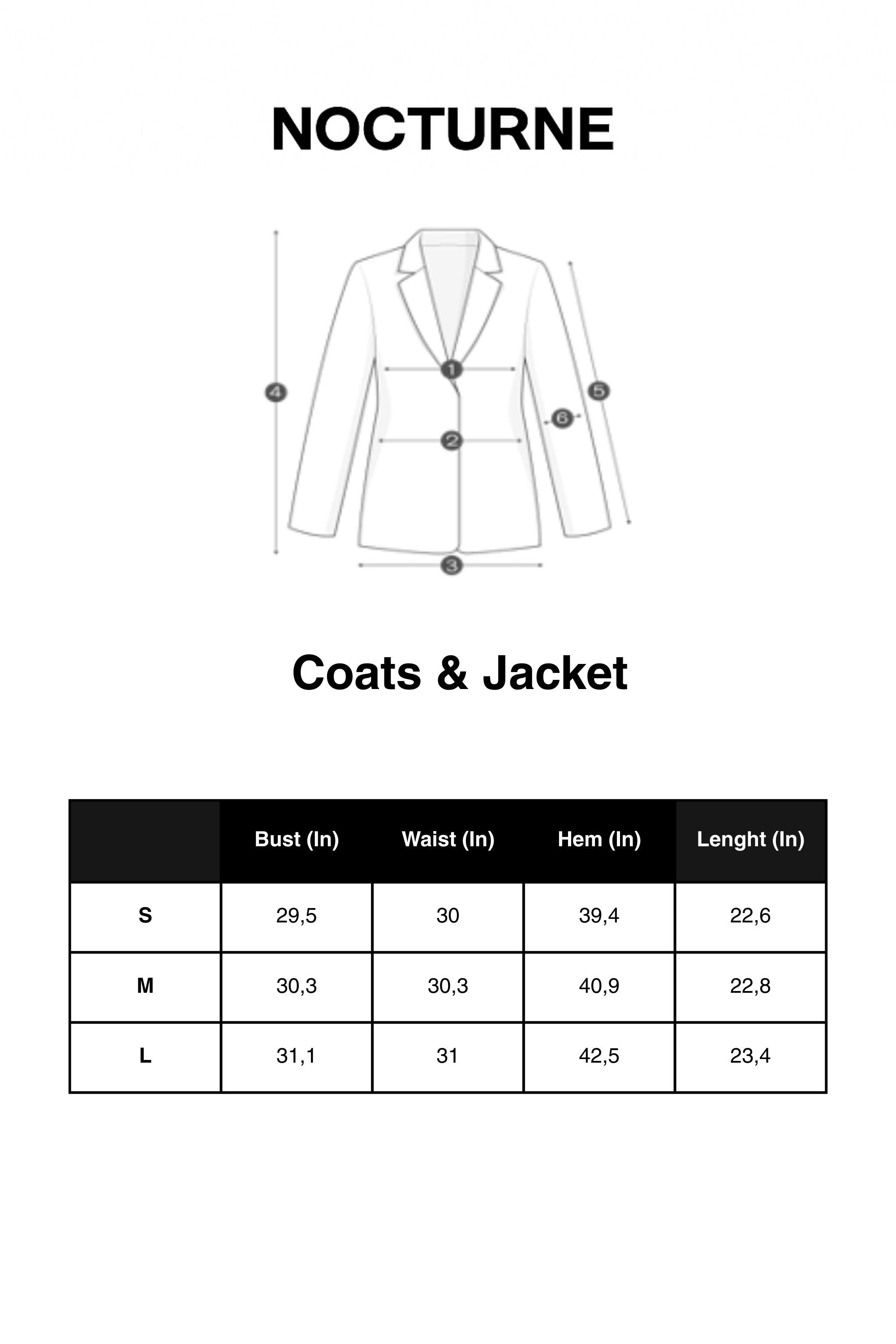 Ribbed Detailed Jacket