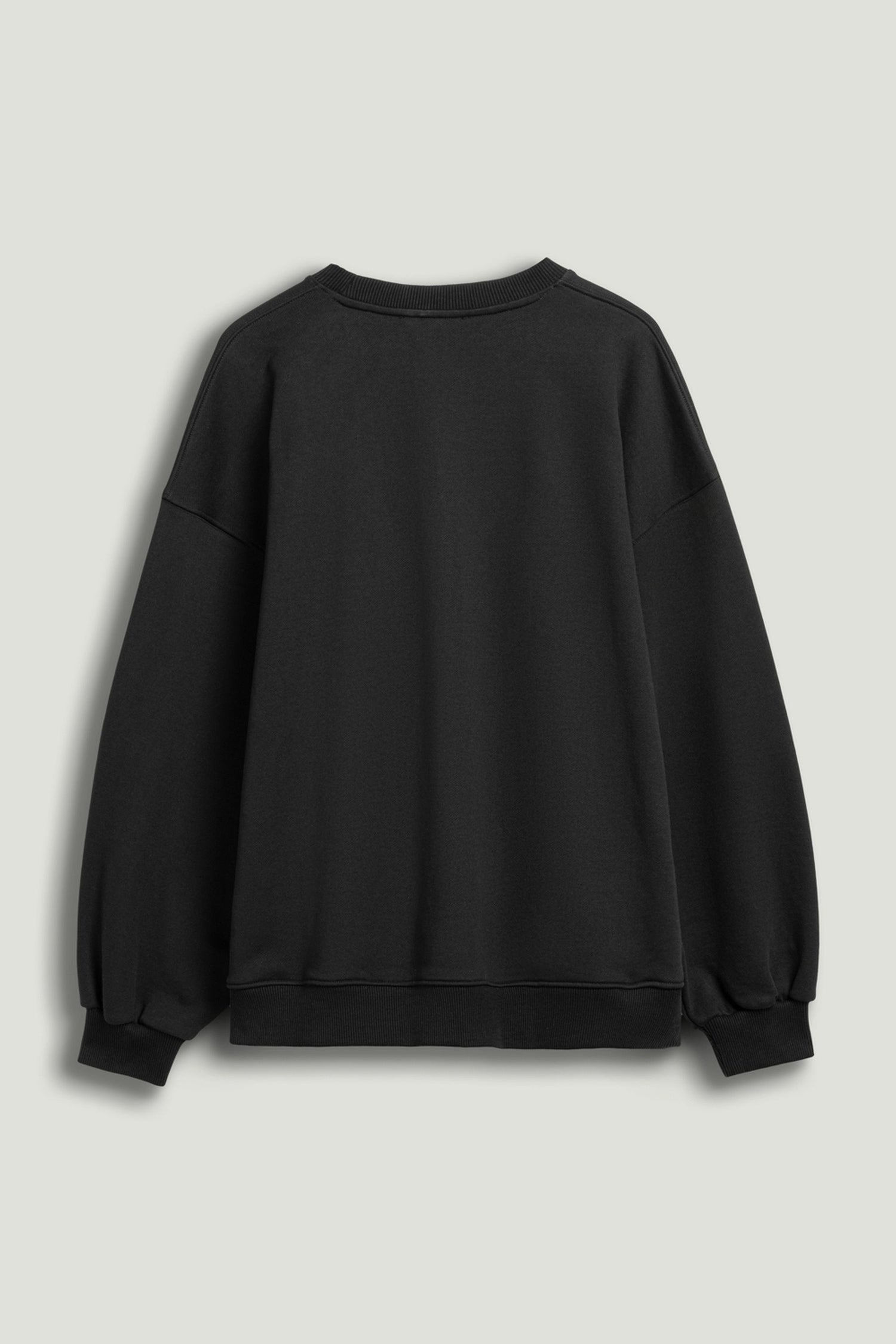 Woven Text Logo Sweatshirt