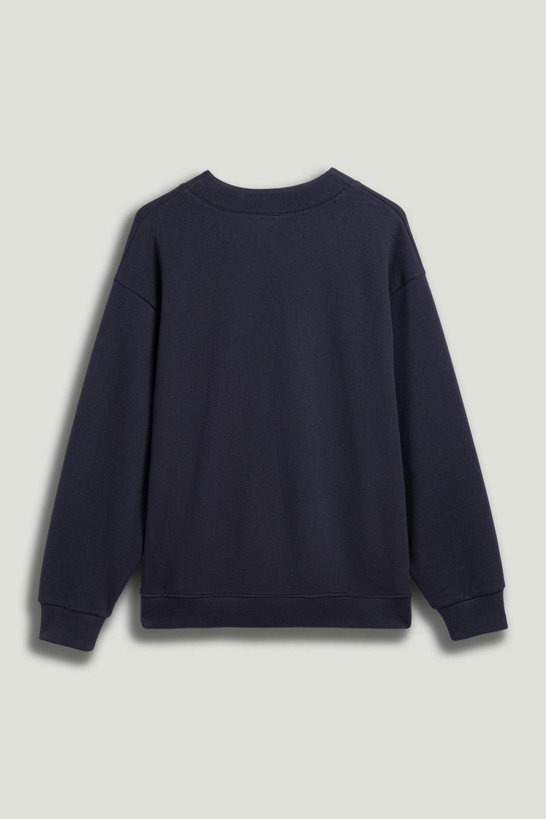 Button-Up Fleece Sweatshirt