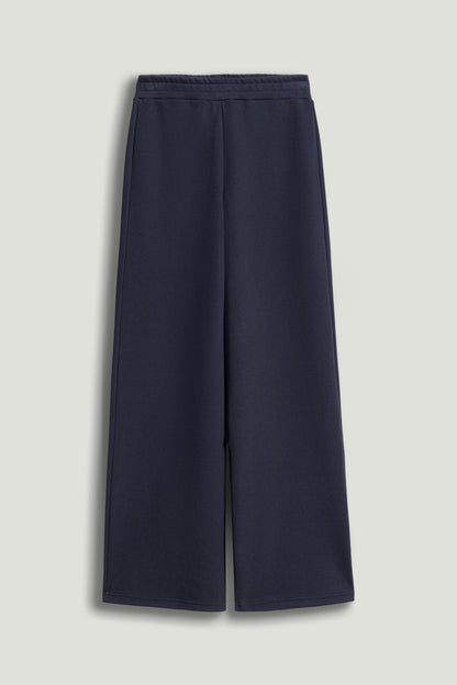 Wide-Leg Jersey Pants