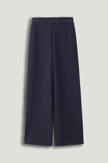 Wide-Leg Jersey Pants