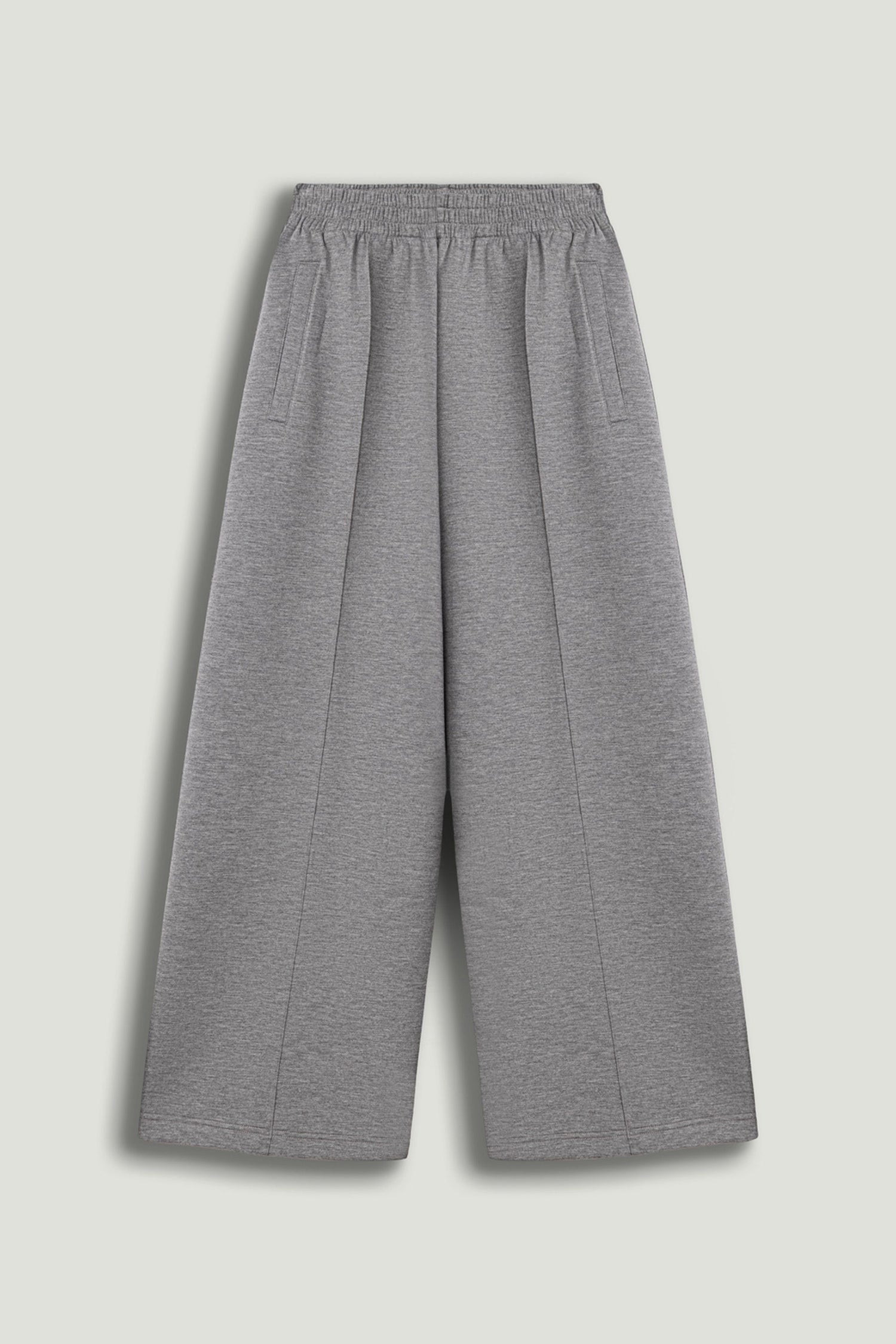 Relaxed Wide-Leg Track Pants