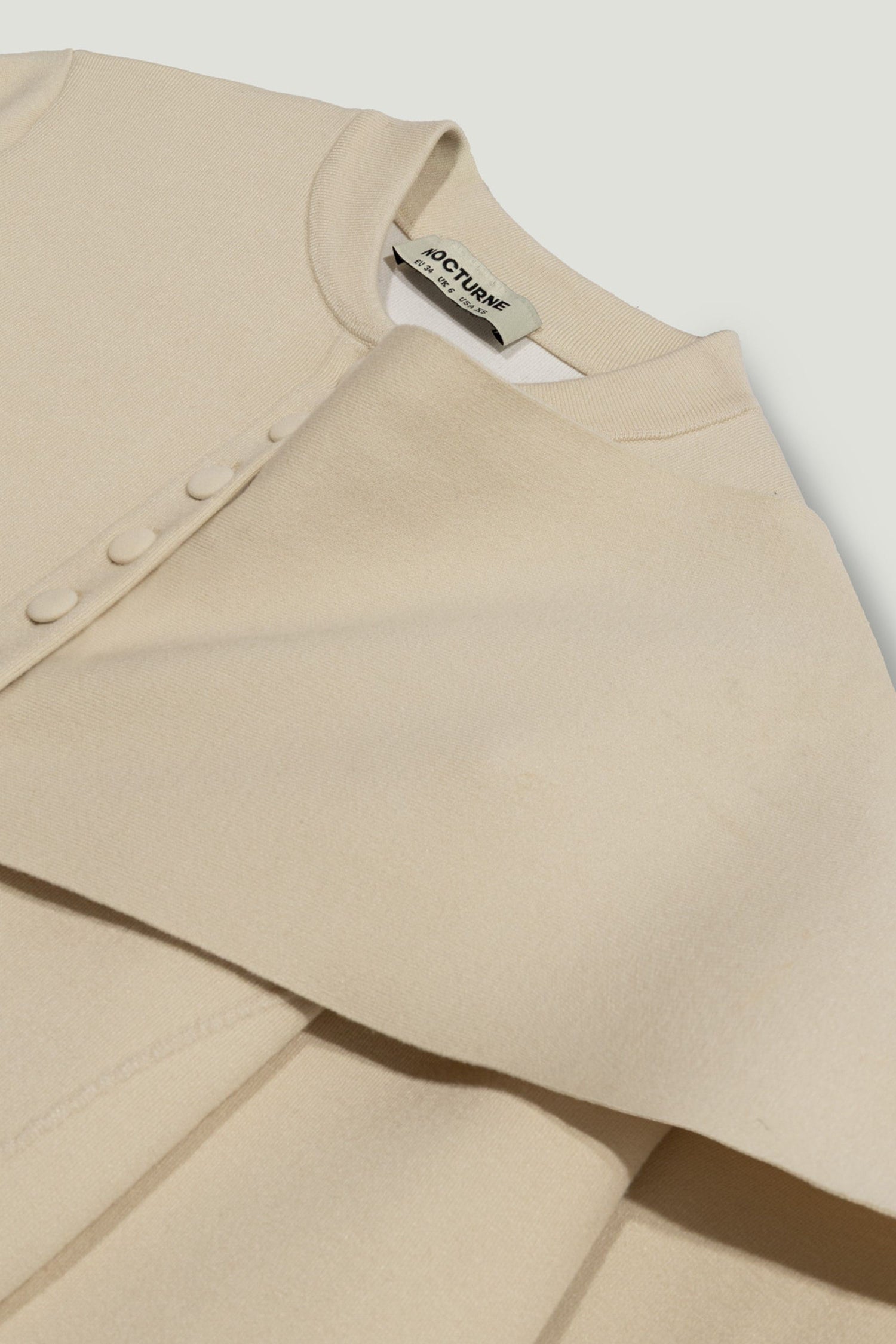 Asymmetric Cape Knit Cardigan