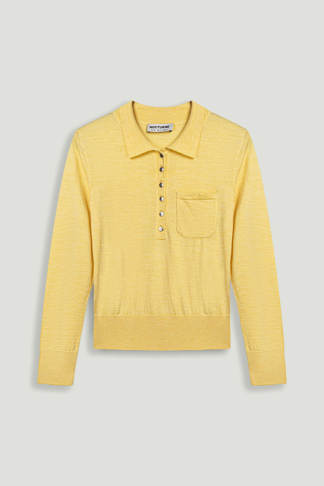 Relaxed Polo Knit Sweater