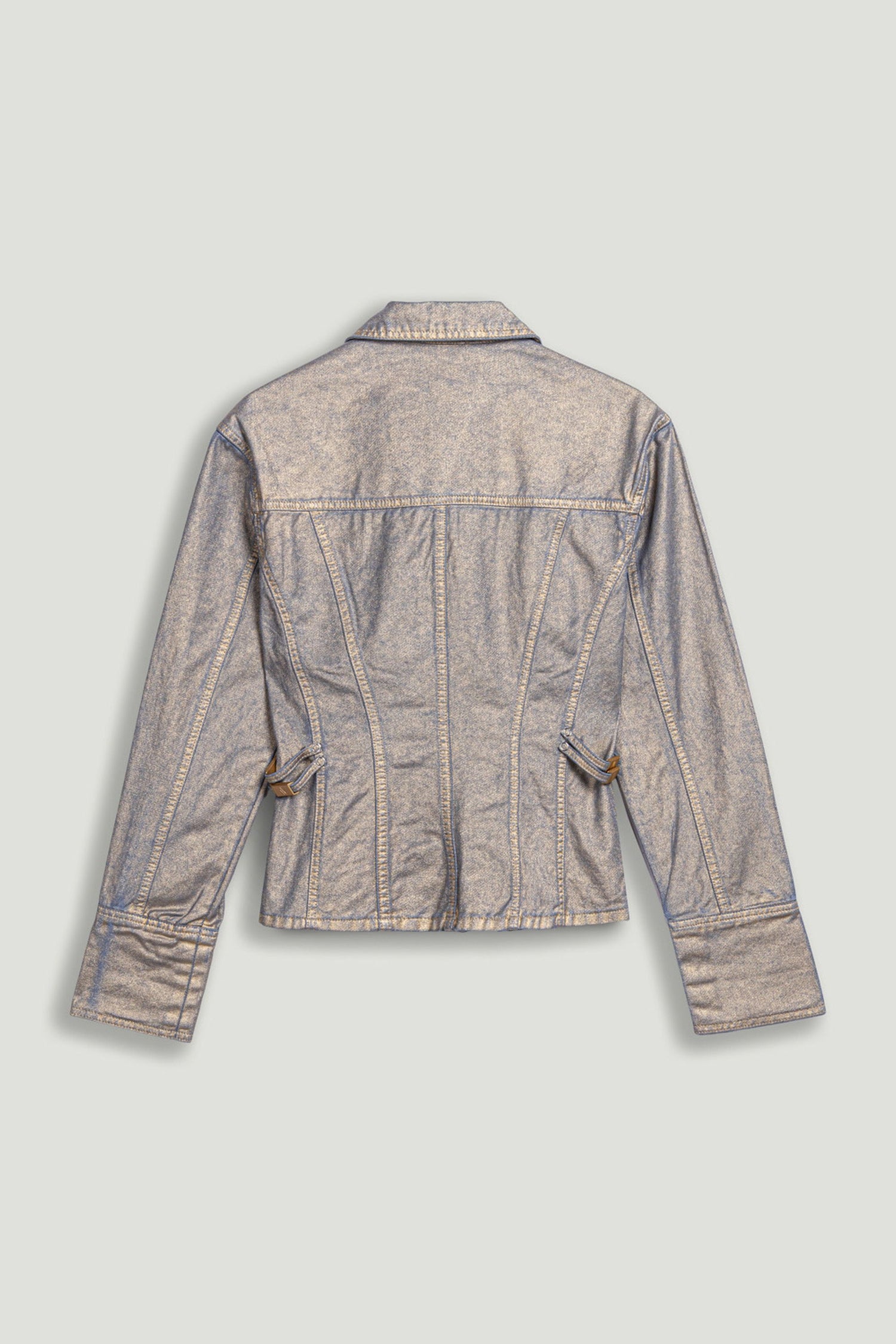 Metallic Denim Jacket