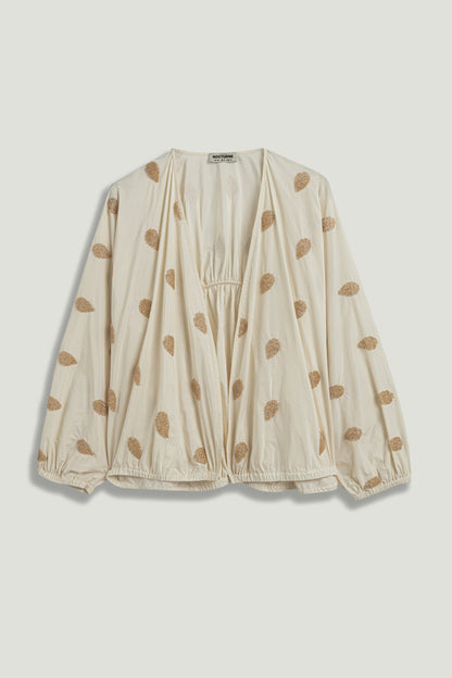 Lightweight V-Neck Printed Kimono