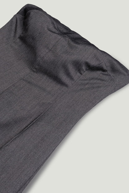 Strapless Wide-Leg Tailored Jumpsuit