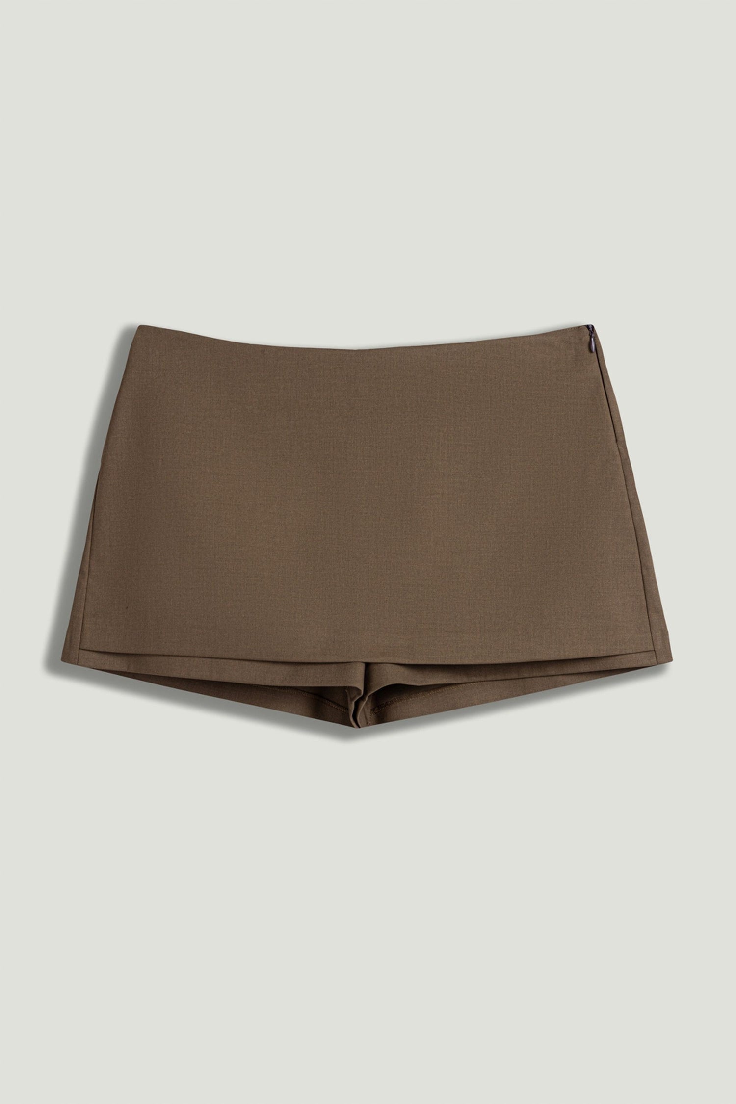 Tailored Wrap Mini Skort