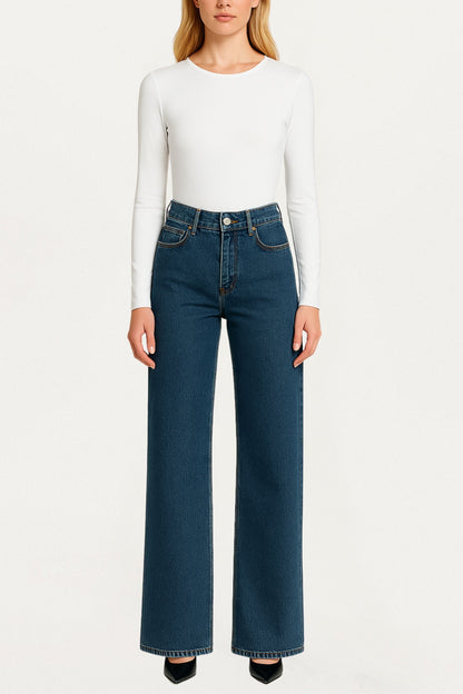 Long-Sleeve Jersey Bodysuit