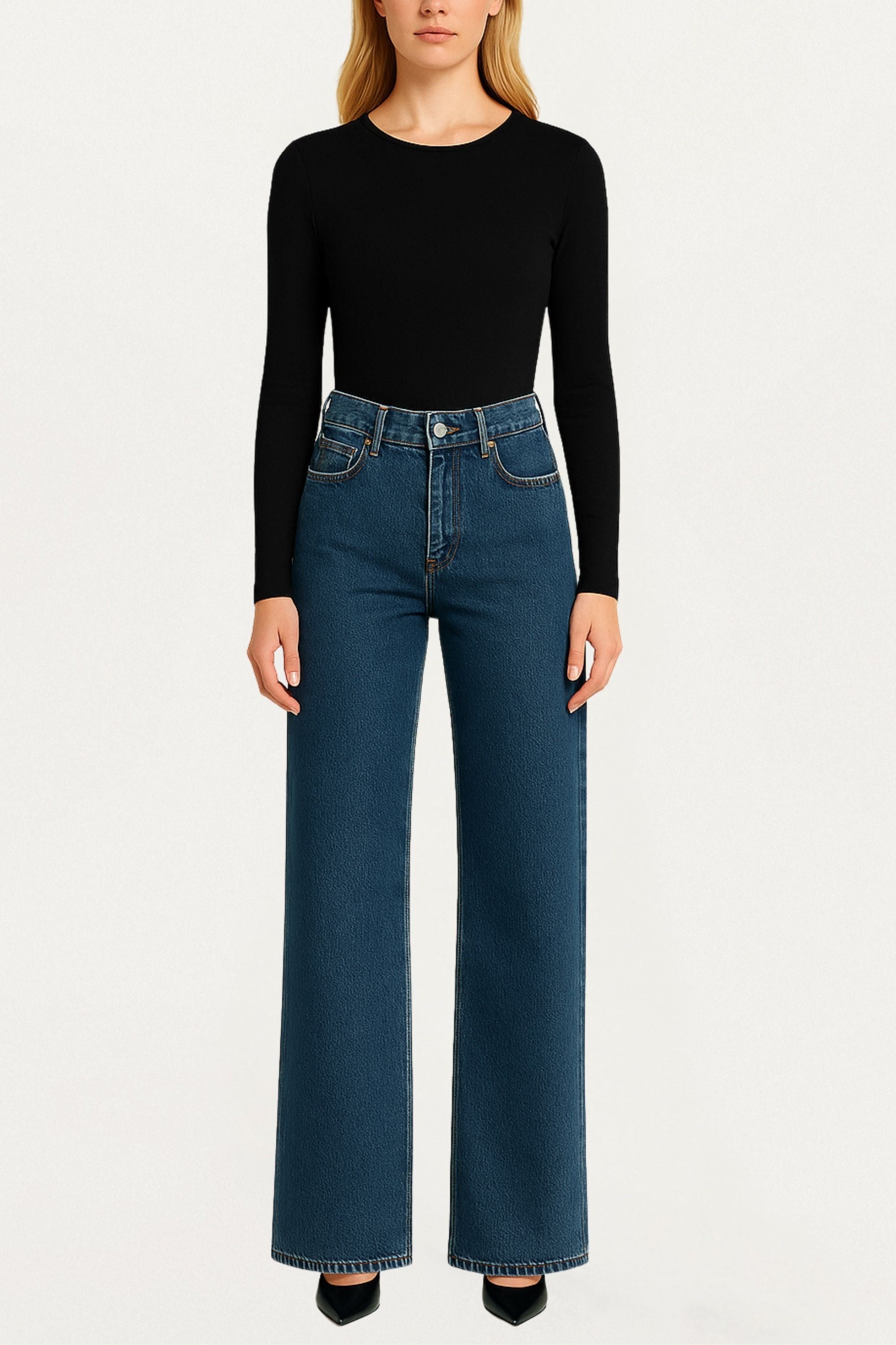 Long-Sleeve Jersey Bodysuit