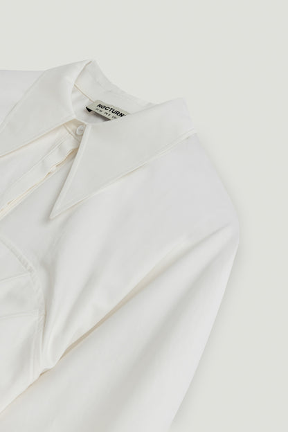 Structured Corset-Inspired Shirt