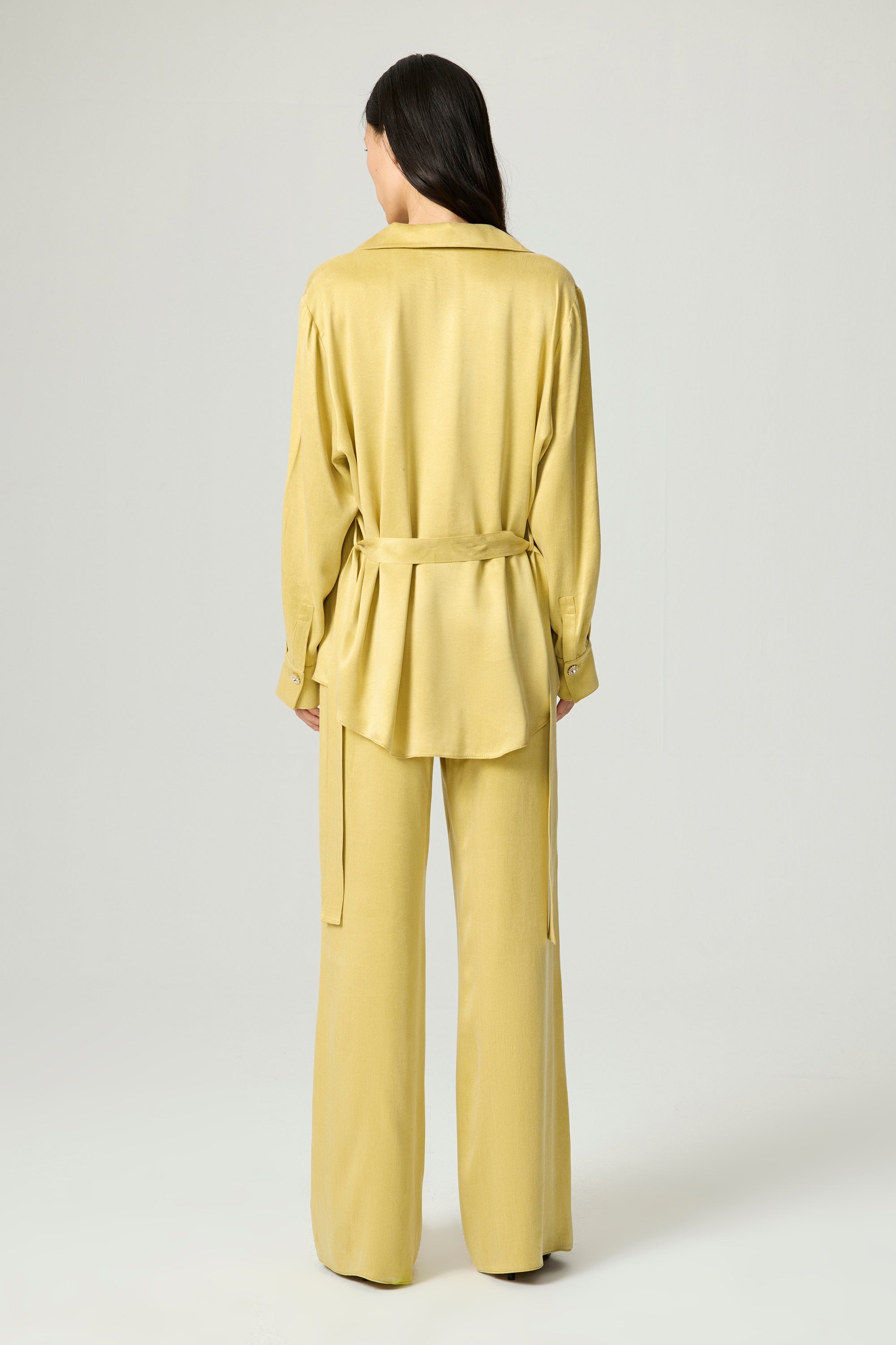 Elastic-Waist Relaxed Pants