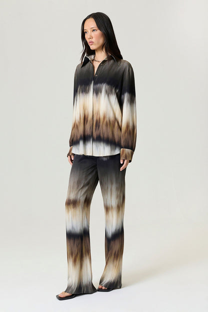 Tie-Dye Patterned Shirt