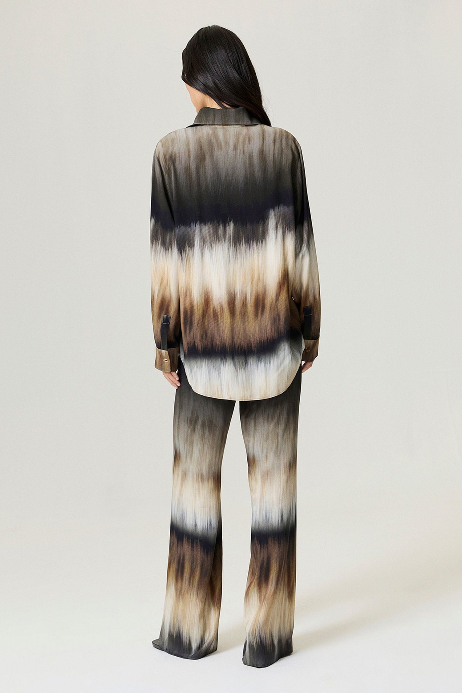 Tie-Dye Patterned Shirt