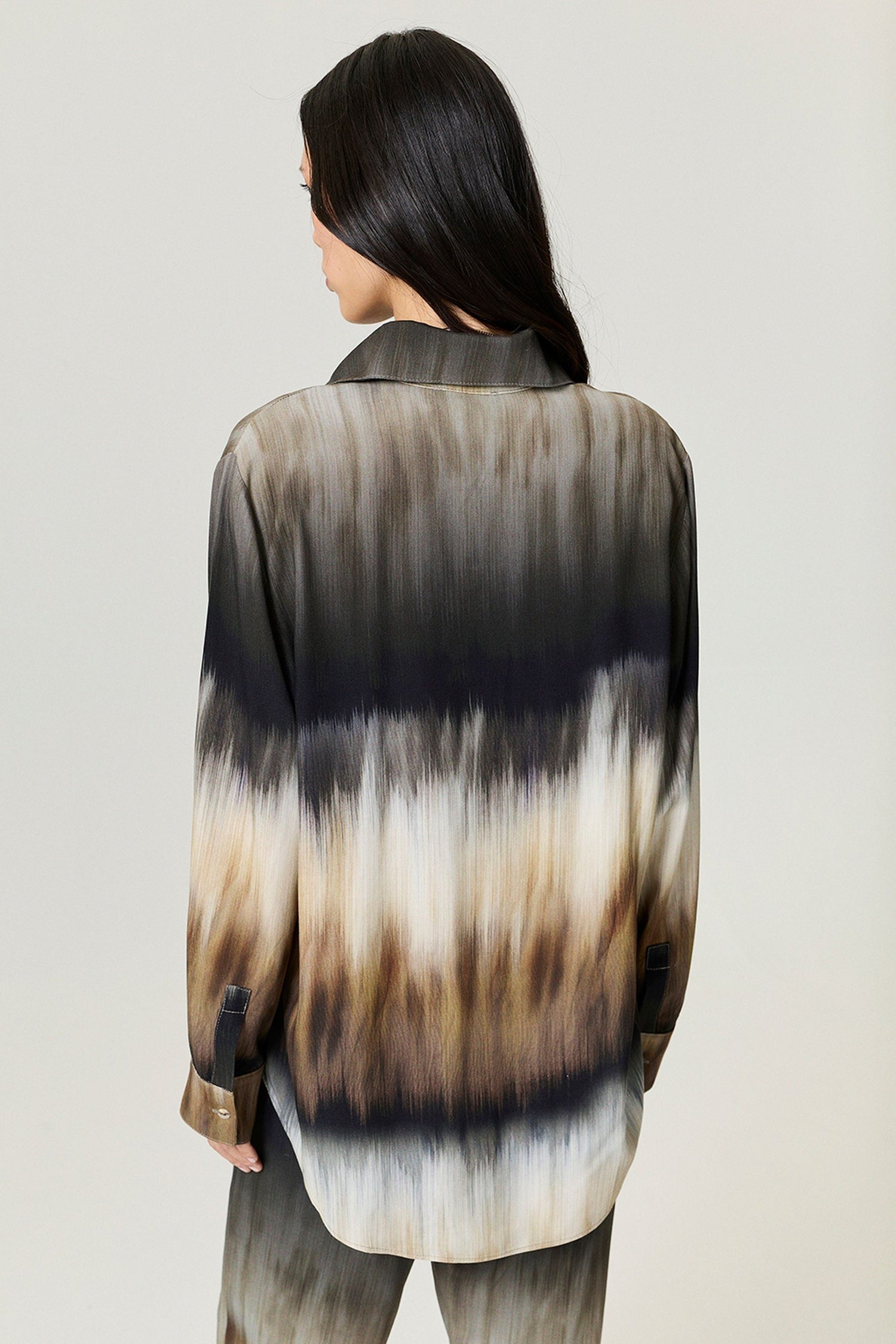 Tie-Dye Patterned Shirt