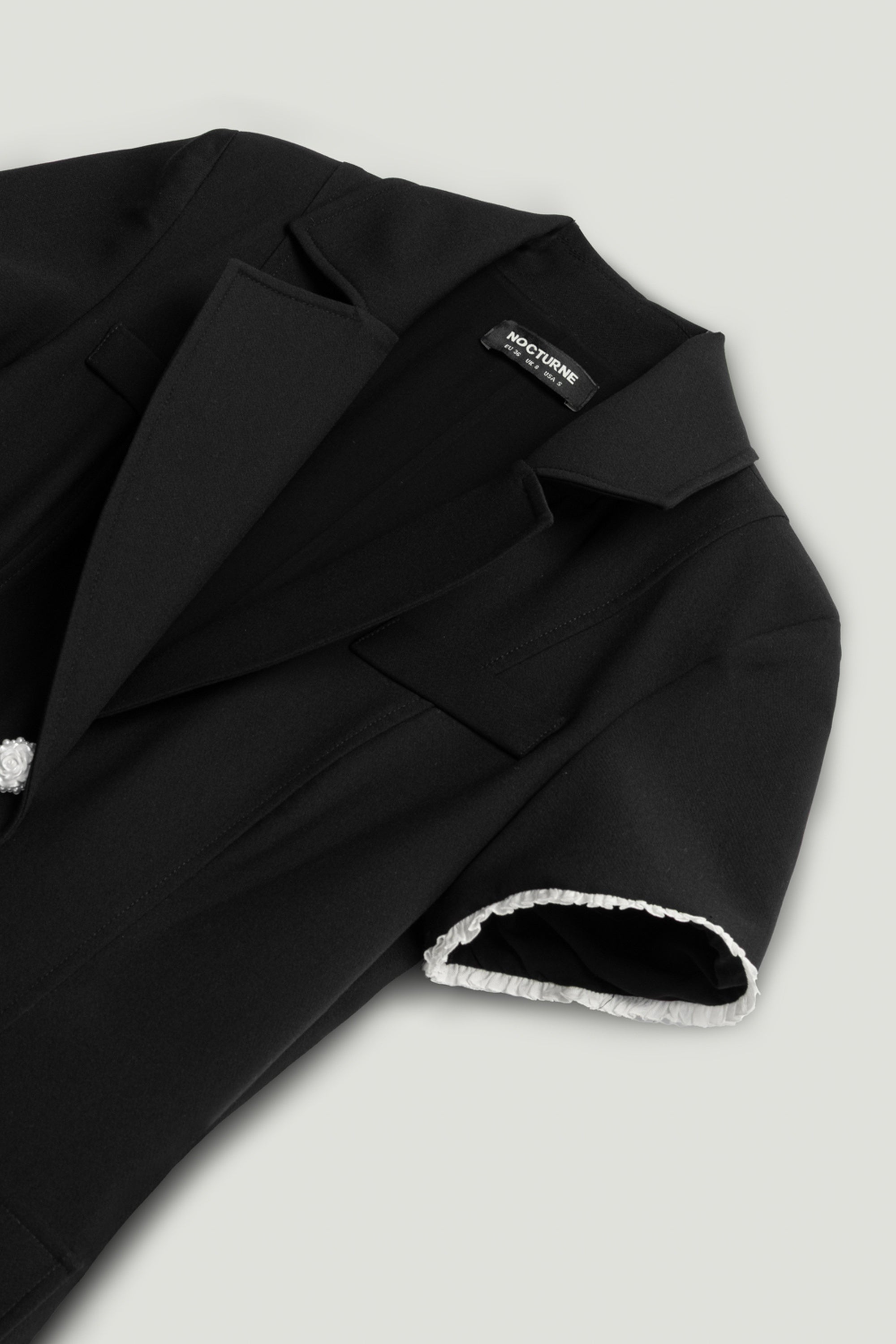 Floral Button-Embellished Maxi Dress