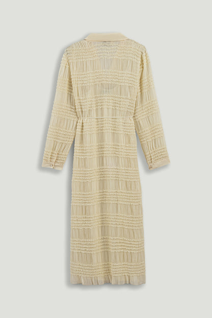 Ruffle Detailed Maxi Dress