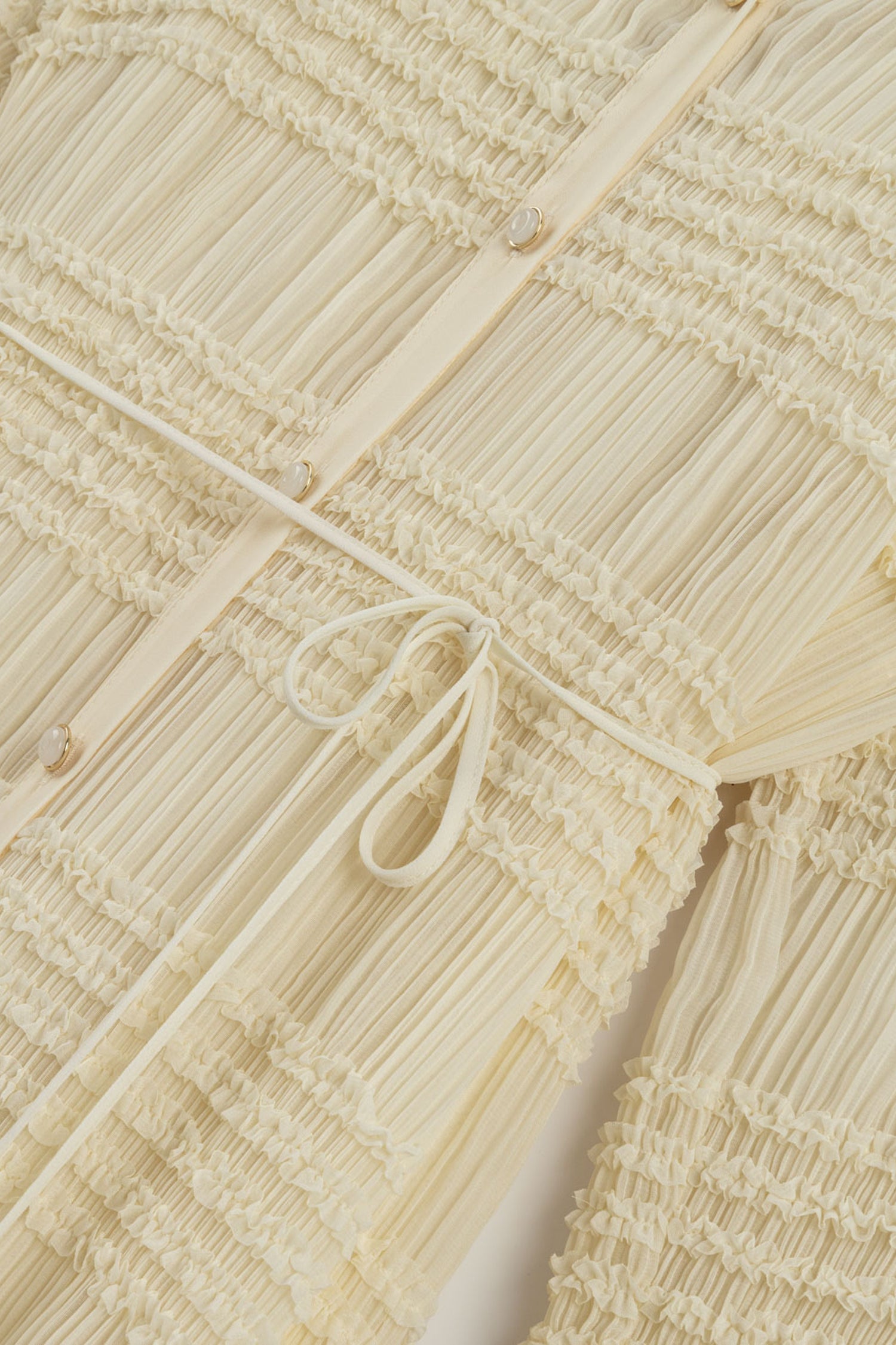 Ruffle Detailed Maxi Dress