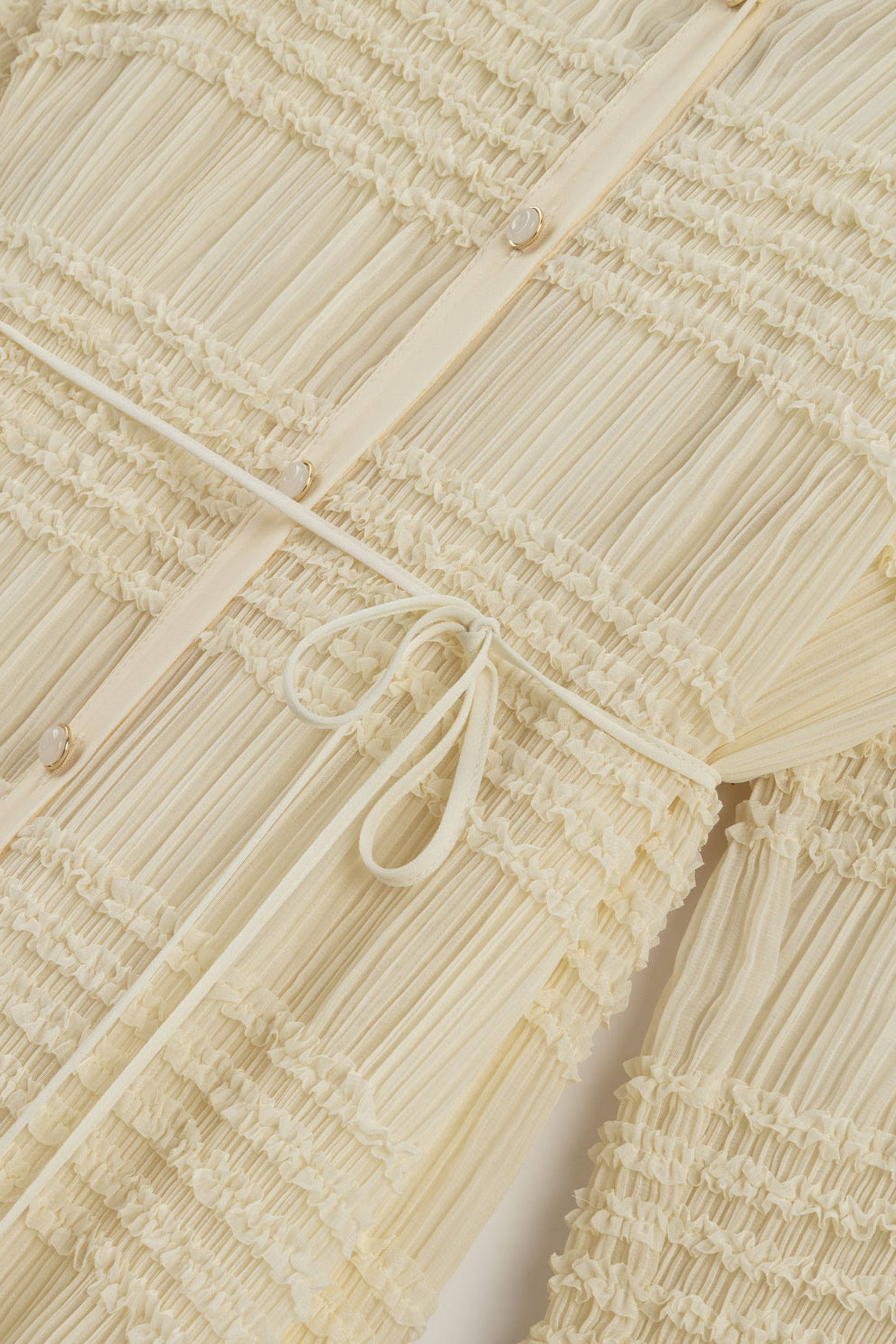 Ruffle Detailed Maxi Dress