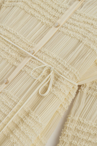 Ruffle Detailed Maxi Dress