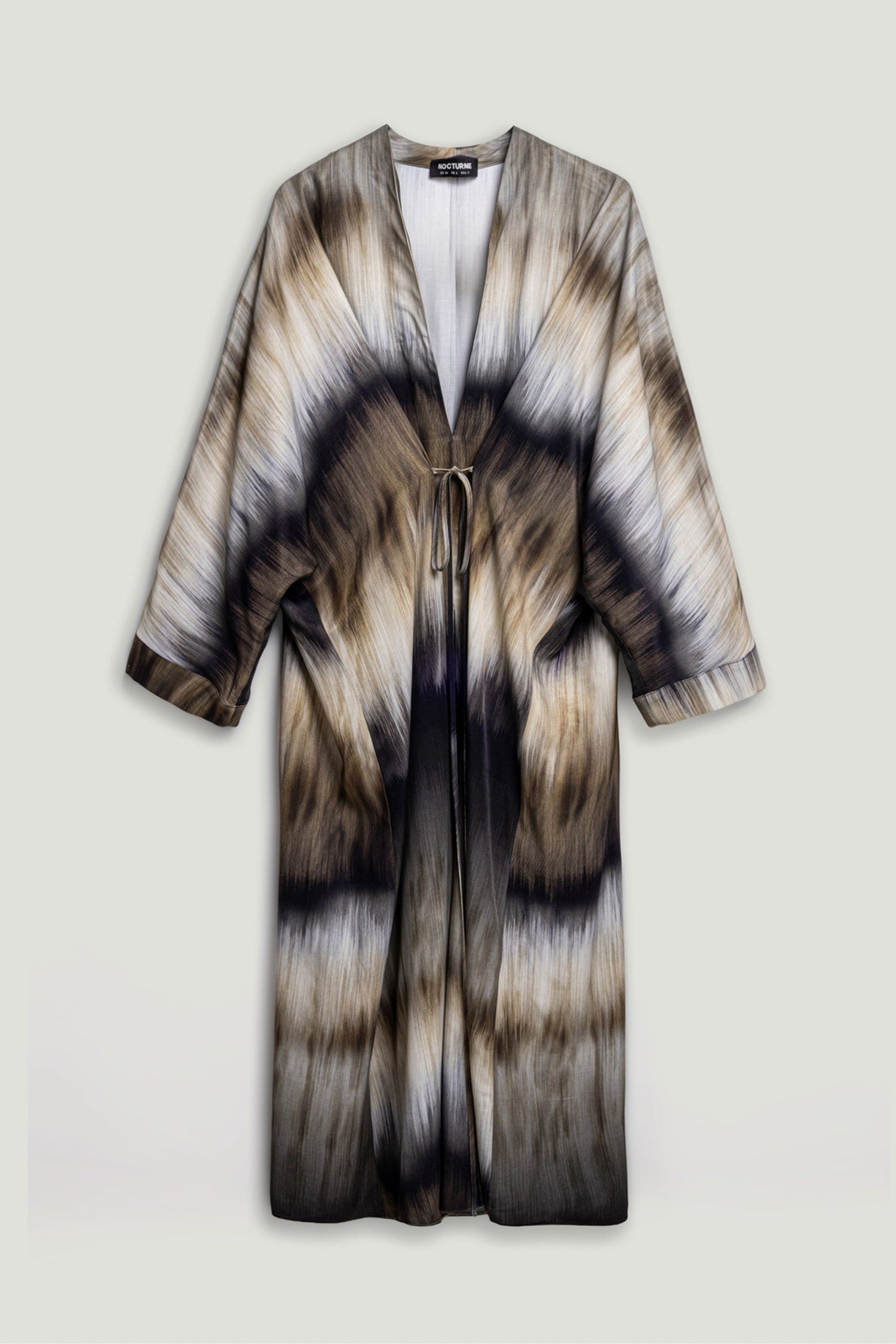 Tie-Dye Patterned Maxi Dress