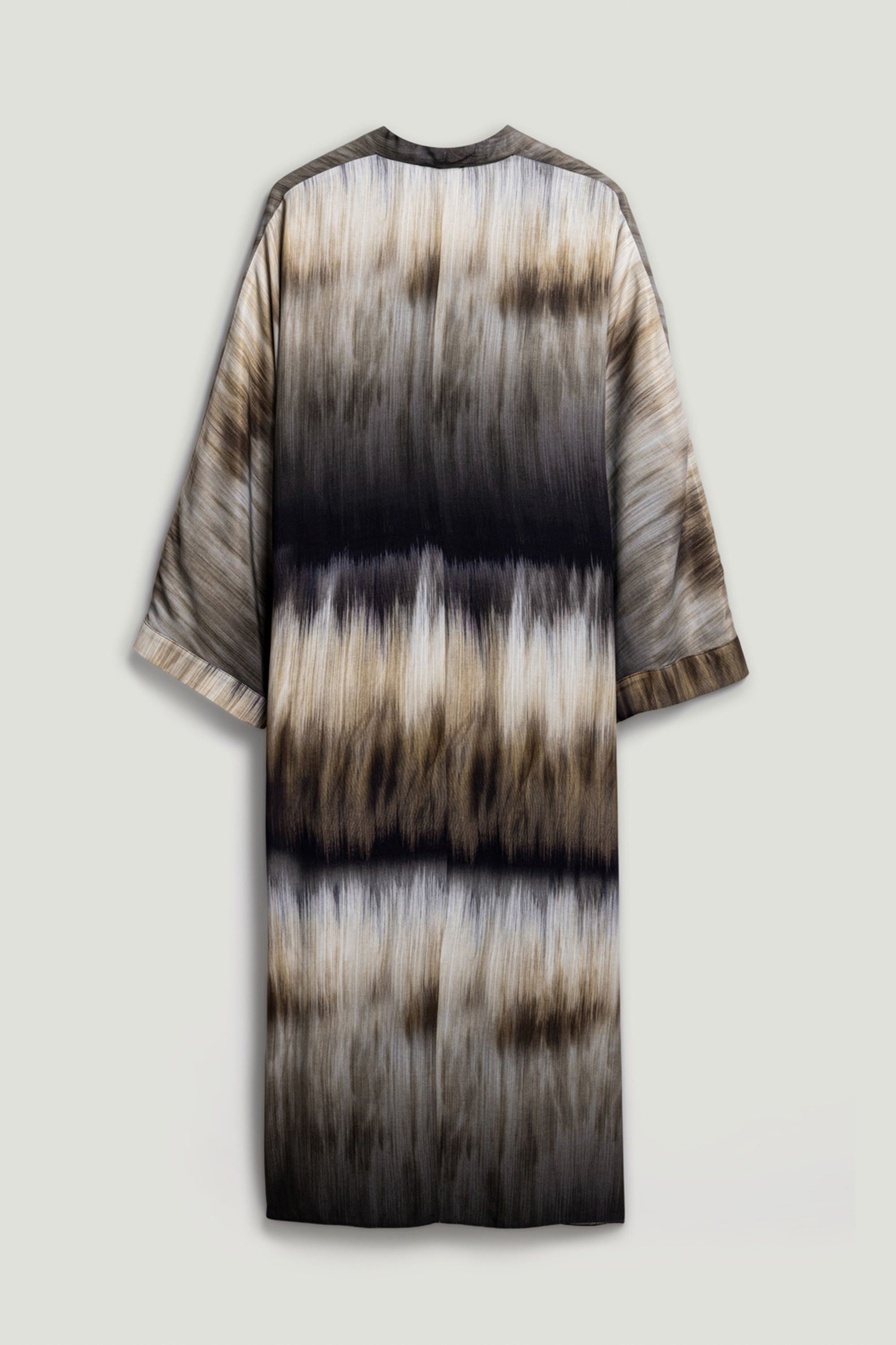 Tie-Dye Patterned Maxi Dress