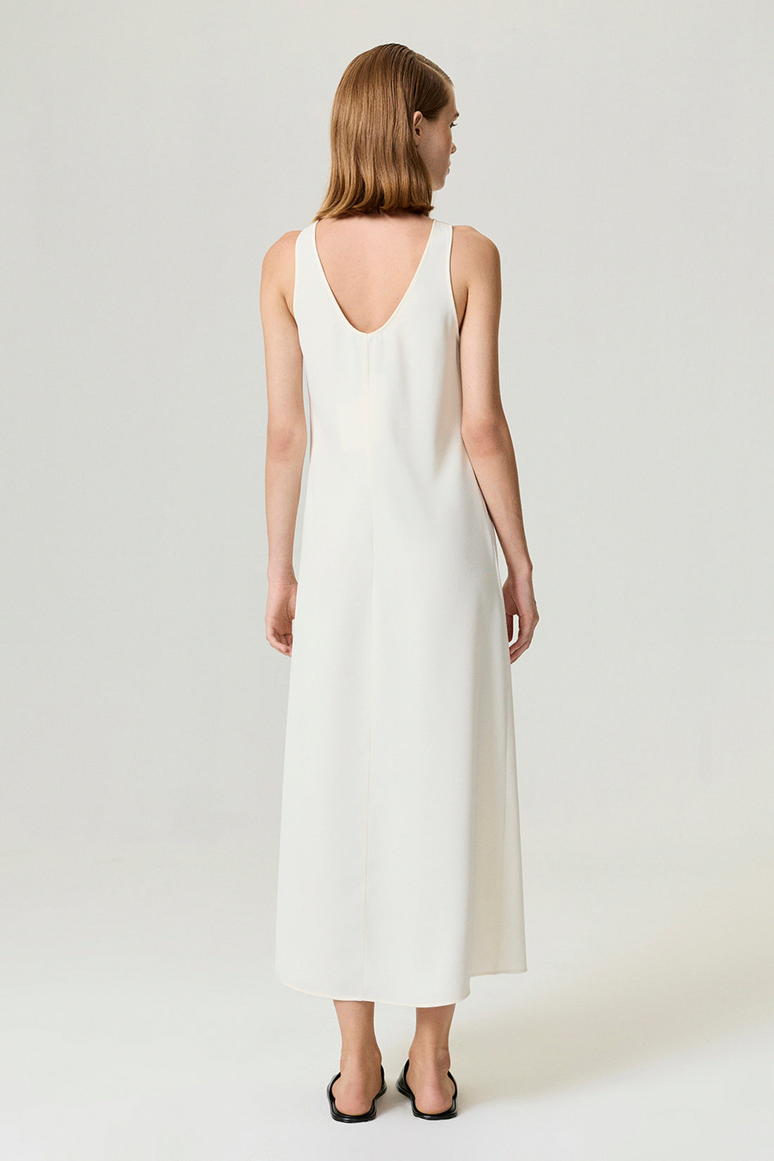 Flowy Sleeveless Maxi Dress