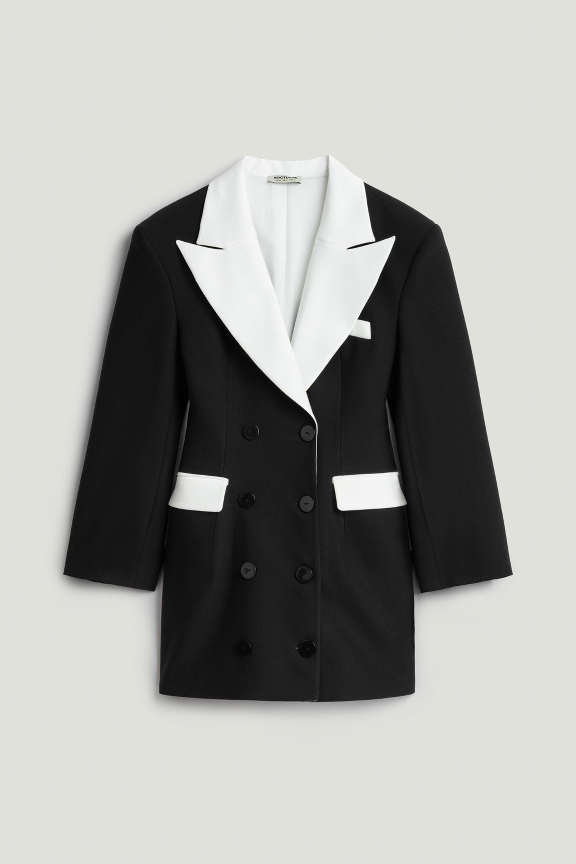 Double-Breasted Blazer Mini Dress