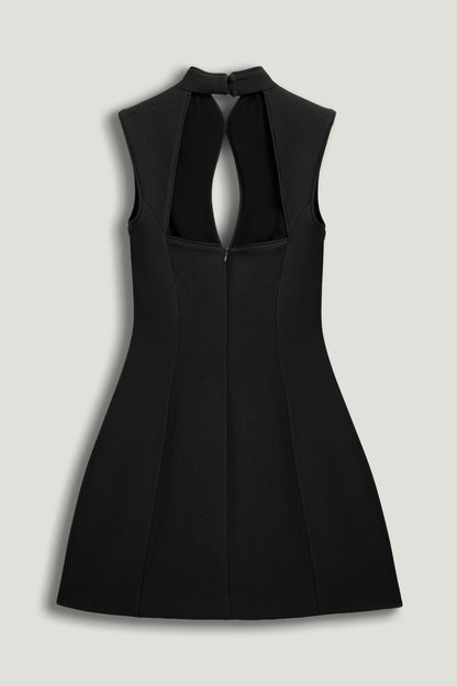 Open-Back Mini Dress