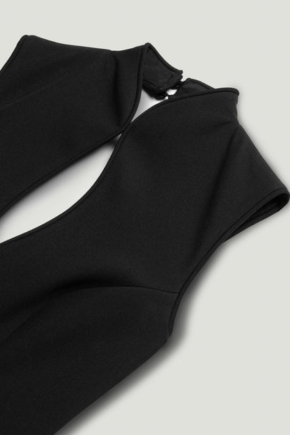 Open-Back Mini Dress