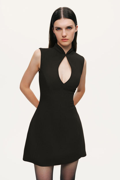 Open-Back Mini Dress