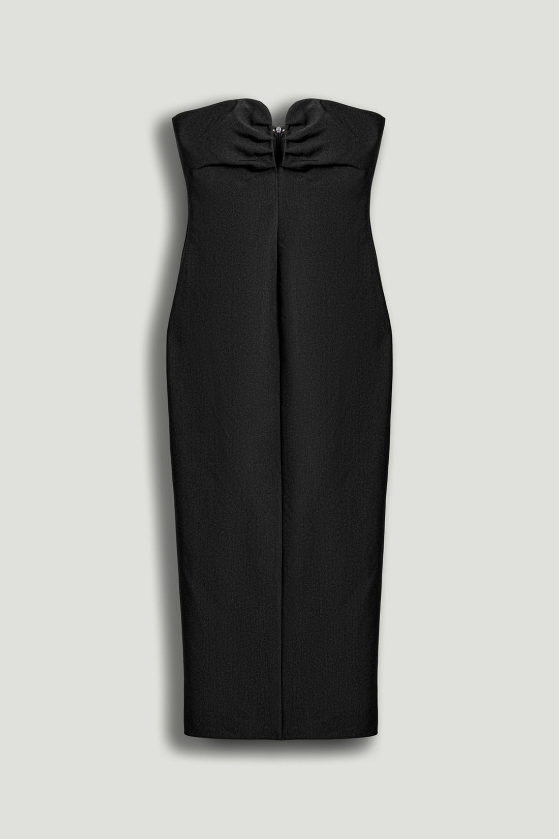 Strapless Sweetheart Midi Pencil Dress