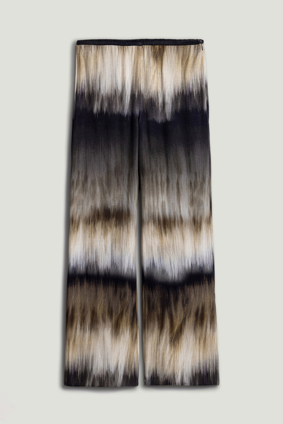 Batik Print Wide-Leg Pants