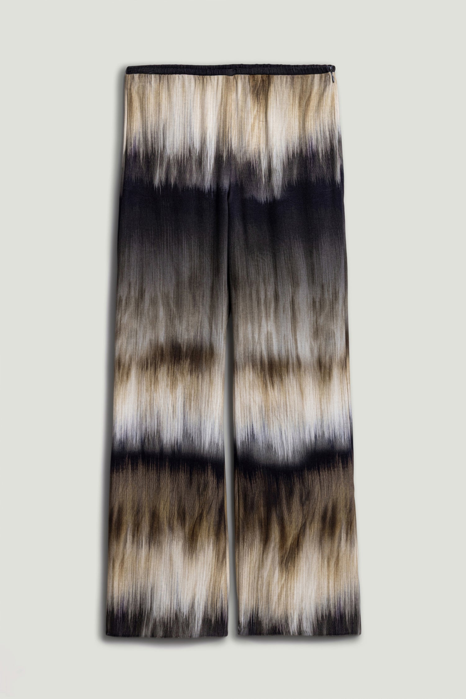 Batik Print Wide-Leg Pants