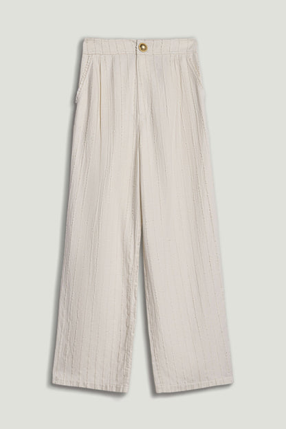 Ruffle Trim Detailed Pants