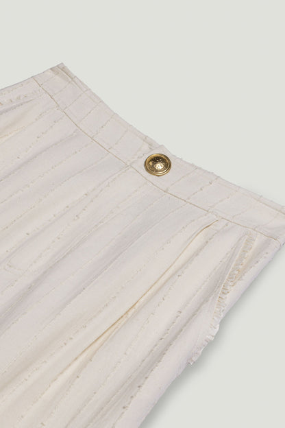 Ruffle Trim Detailed Pants