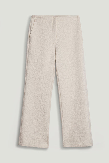 Contrast Fabric Detailed Pants