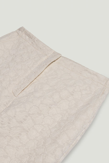 Contrast Fabric Detailed Pants