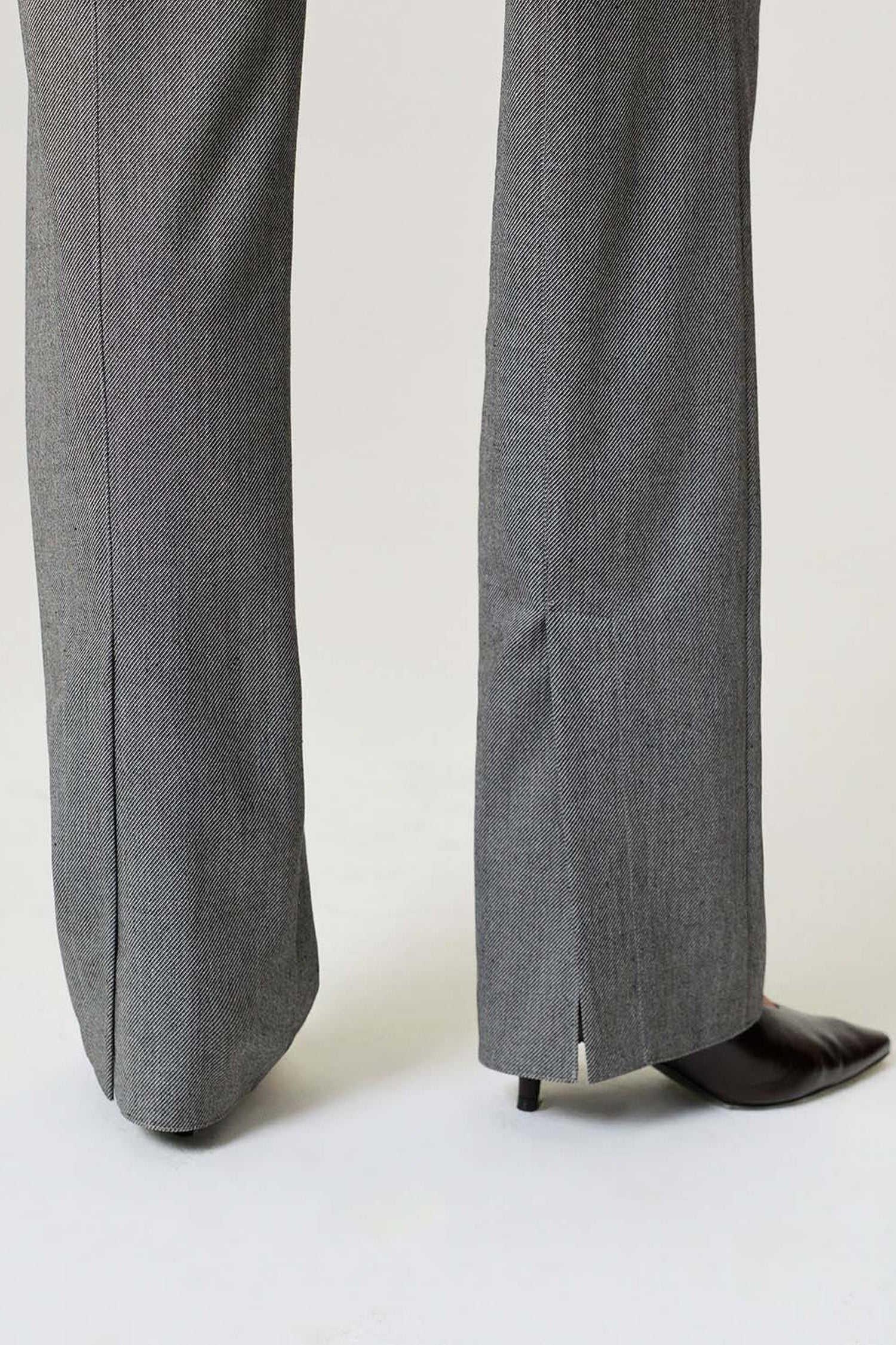 Side Slit Tailored Pants