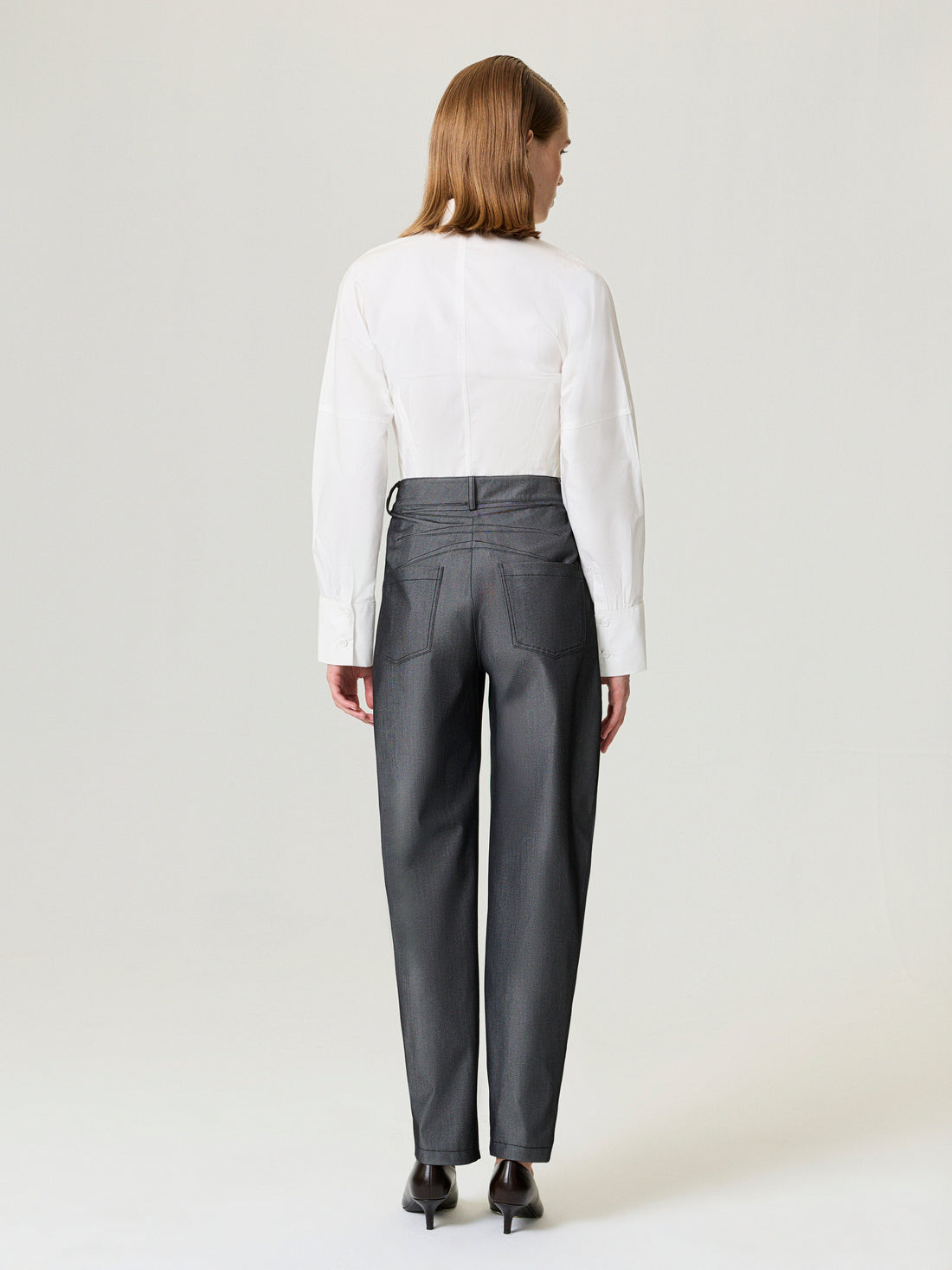 Balloon Cut Tailored Pants