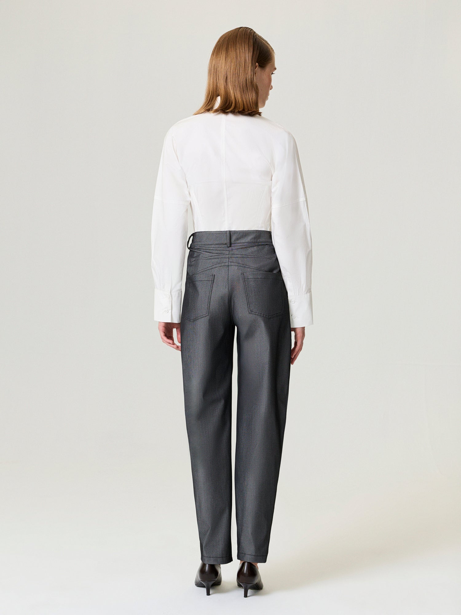 Balloon Cut Tailored Pants