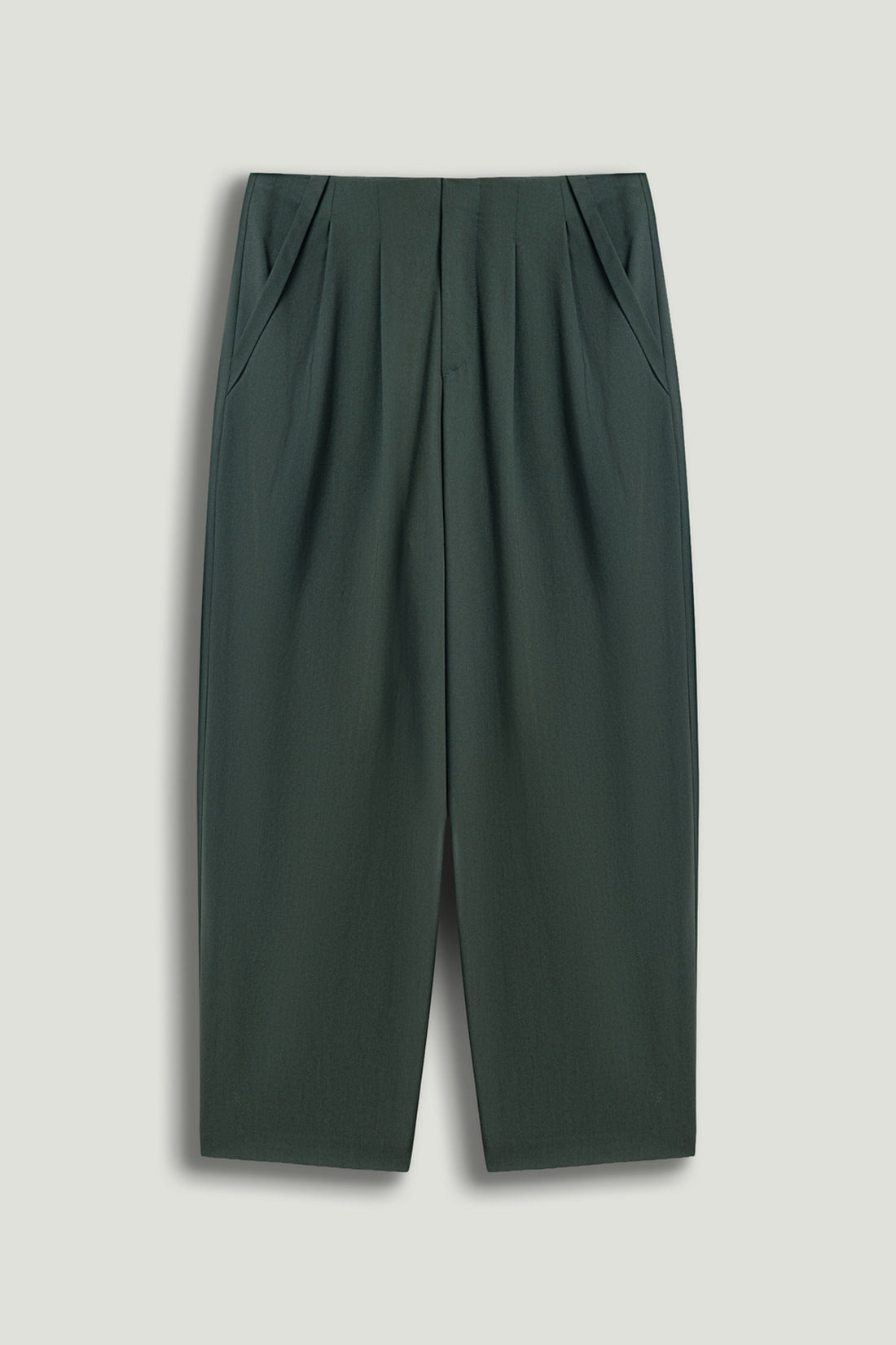 Forest Cropped Cigarette Trousers